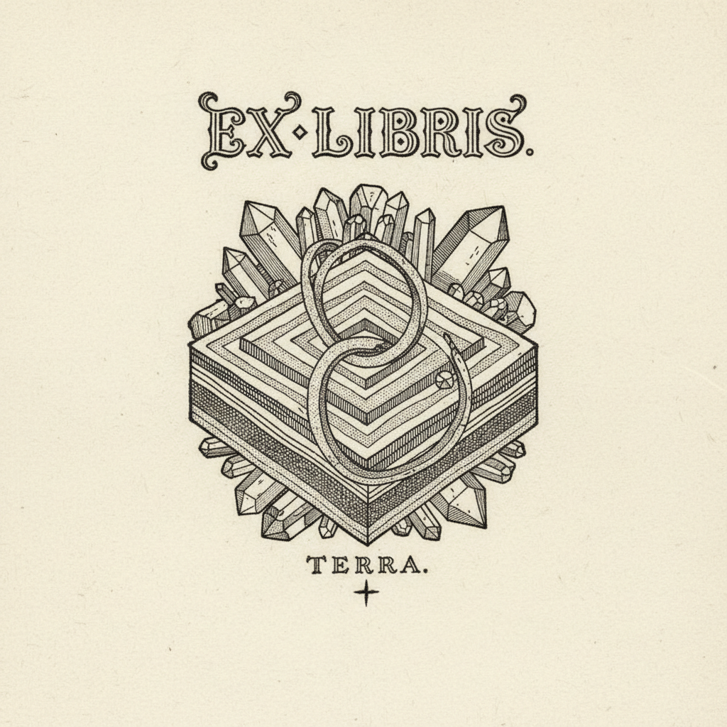 La Terre — gravure bestiaire